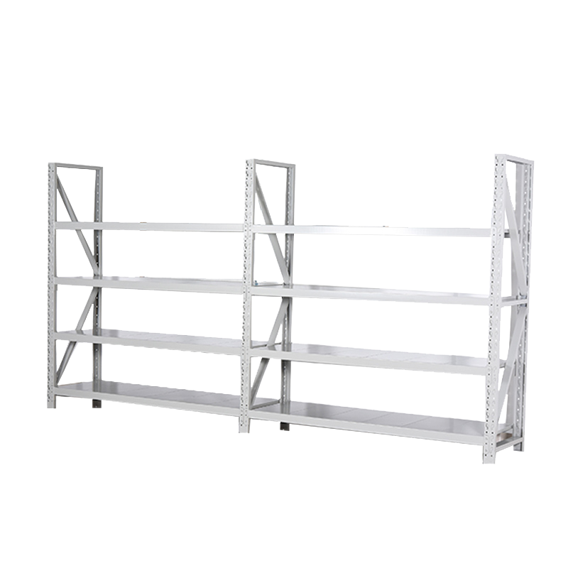 Malakas na tungkulin na nababagay na nababaluktot na istante ng bakal para sa mga supermarket at mga bodega ng botika